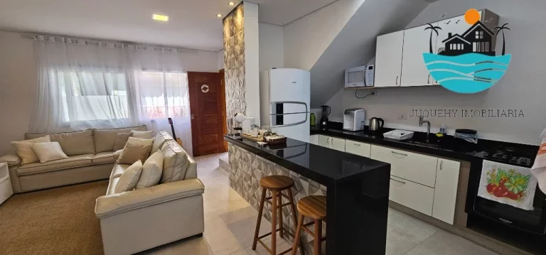 Imagem Aluguel Anual em Juquehy, Casa a Venda - com 3 suítes, lado direito, piscina e churrasqueira privativa máx. 8 pessoas | Juquehy Imobiliária