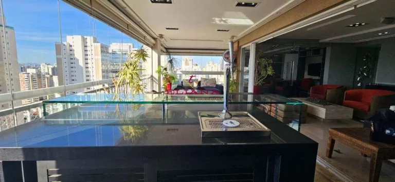 Apartamento em São Paulo, Vila Romana, com 4 quartos, 206m²