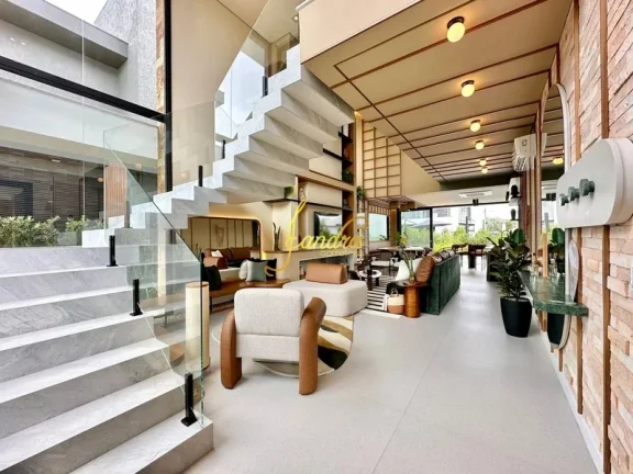 Imagem Casa condomínio nova com 04 suítes mobiliada e decorada