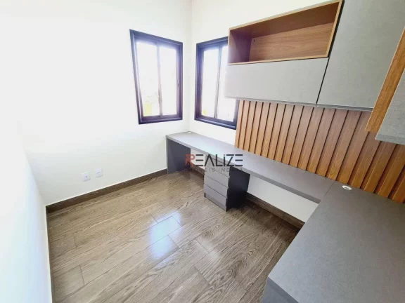 Imagem Casa moderna com 3 suítes e escritório à venda, 235 m² por R$ 2.250.000 - Condomínio Maria Dulce - Indaiatuba/SP
