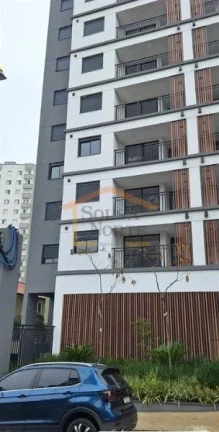 Imagem Apartamento 2 dormitórios, sala integrada com cozinha, sacada, área de serviço, banheiro, 1 vaga ...