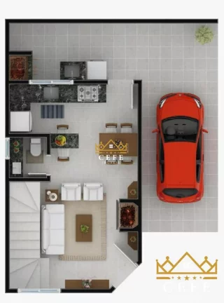 Imagem Casa em Condominio com 2 Dormitorio(s) localizado(a) no bairro Centro em Canela / RIO GRANDE DO SUL Ref.:1287