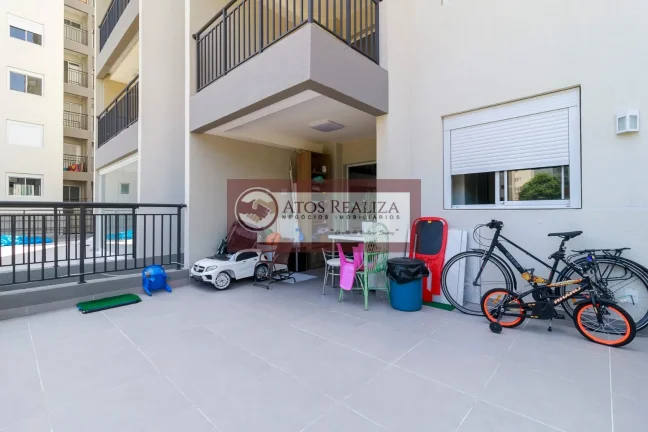 Imagem Quer morar em um verdadeiro Rosort no Alto da Boa Vista? Apartamento de 86m2, planejados em todos os ambientes, com 2 Dormitorios, 1 Suíte, sala de Estar, sala de jantar, terraço coberto, terraço descoberto, piscinas, e lazer completo de Resort. Venha mor