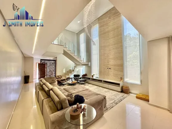 Imagem CASA MODERNA - 5 SUÍTES, MODERNA, ESCRITORIO, GOURMET, SPA, ORQUIDÁRIO!