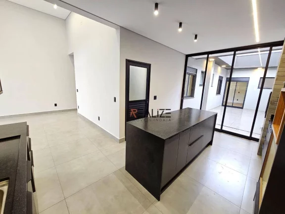Imagem Casa moderna com 3 suítes à venda, 140 m² por R$ 1.200.000 - Condomínio Park Gran Reserve - Indaiatuba/SP