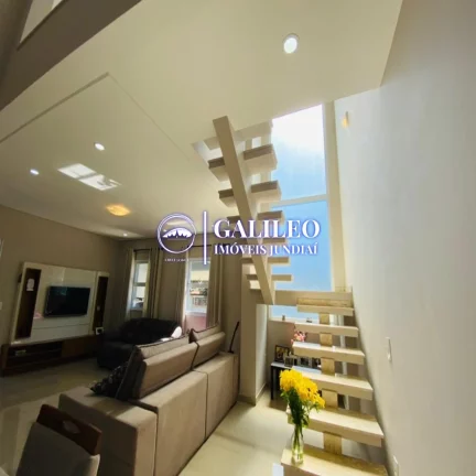 Imagem VENDA SOBRADO NO JUNDIAI MIRIM - Com 210m² - 03 dorms - 03 banheiros - Área de churrasqueira - 04 vagas de garagem - Fino acabamento.