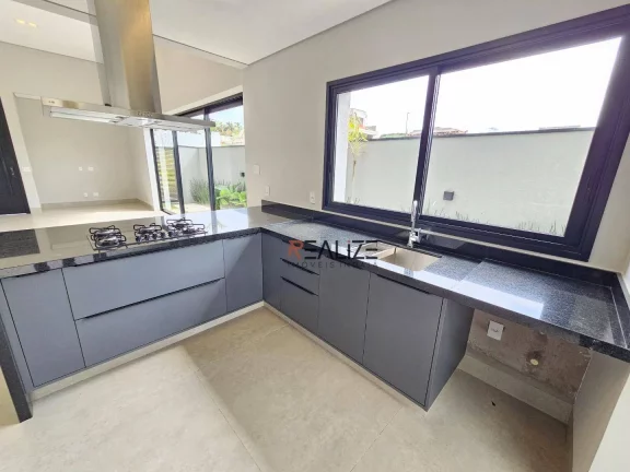 Imagem Casa moderna com 3 dormitórios à venda, 198 m² por R$ 2.090.000 - Condomínio Villa Sapezal - Indaiatuba/SP