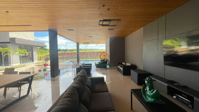 Imagem Casa com 5 dormitórios à venda, 580 m² por R$ 7.190.000,00 - Condomínio Vitória Golf - Lagoa Santa/MG