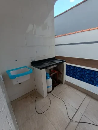 Imagem Casa para Venda em Mongaguá, Balneário Itaóca, 2 dormitórios, 1 suíte, 1 banheiro, 2 vagas