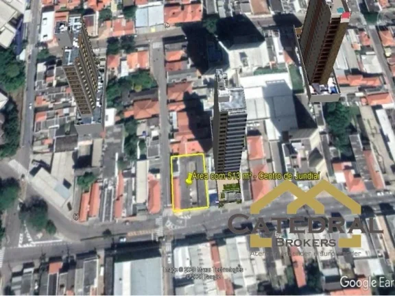 Imagem Terreno a venda no centro de Jundiaí/SP totalmente plano