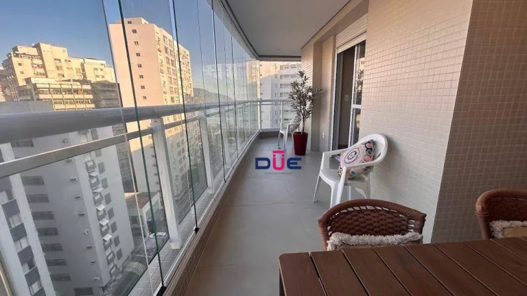 Imagem Apartamento com 3 dormitórios à venda, 134 m² por R$ 2.750.000 - Boqueirão - Santos/SP