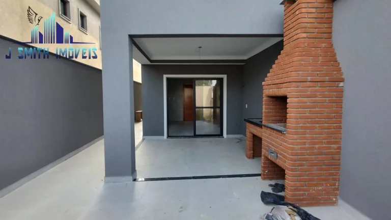 Imagem SOBRADO 129m², 3 SUÍTES, GOURMET, QUINTAL GRANDE, 4 VAGAS, 0Km.