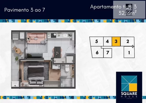 Imagem Apartamento a Venda no bairro Portão - Curitiba, PR