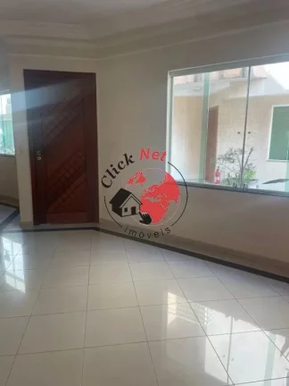 Imagem Sobrado espaçoso à venda em condomínio fechado localizado no bairro Vila Scarpelli em Santo André – Conforto, segurança e localização privilegiada!