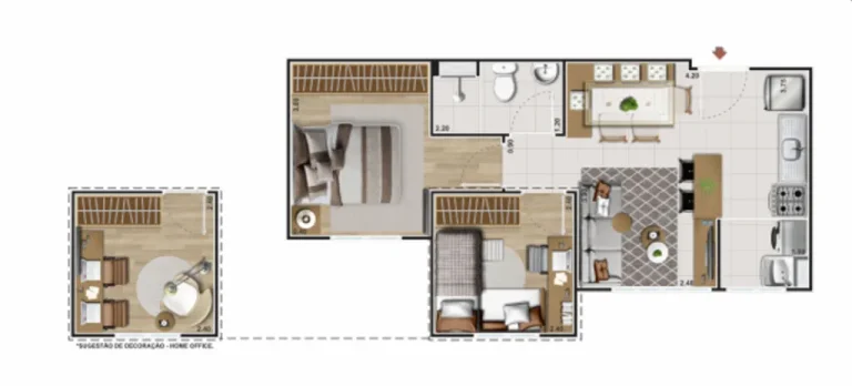Imagem APARTAMENTO RESIDENCIAL em Rio de Janeiro - RJ, Praça Seca