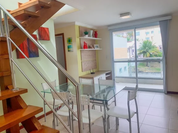 Imagem Apartamento Cobertura Triplex, 03 Quartos, 02 Suites, Vista p/ o Mar, 02 Vagas de Garagem, Praia dos Adventistas, Guarapari - ES
