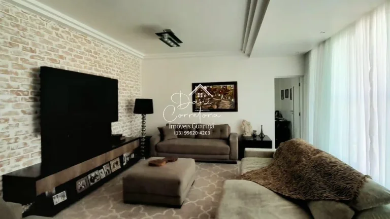 Imagem Casa de Luxo em Condomínio na Enseada - Guarujá-SP: 5 Quartos, 5 Suítes, 2 Salas, 7 Banheiros, 4 Vagas, 350m².