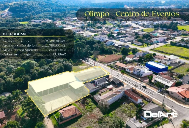 Imagem COMPLEXO comercial esportivo - 1.769,00m2 de construção - 2.589,00m2 de terreno - Rio Negro/Pr.