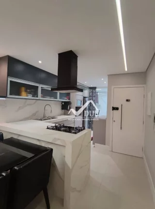 Imagem Apartamento porteira fechada com 2 dormitórios à venda, 89 m² por R$ 910.000 - Pompéia - Santos/SP