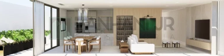 Imagem Casa de alto padrão com 570 m² sendo em condomínio exclusivo no Jardim Europa! A casa tem 250m² de jardim exuberante. Condomínio horizontal fechado,