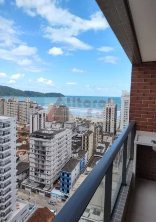Imagem Apartamento à venda na Vila Guilhermina, Praia Grande-SP: 2 quartos, 2 suítes, 2 banheiros, 2 vagas, 95m²!