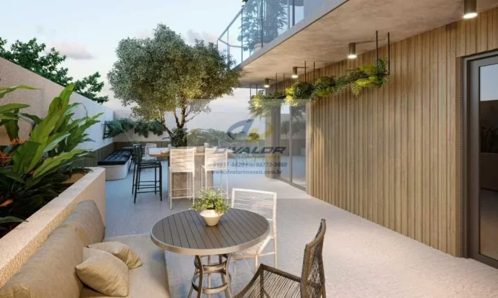 Imagem Vendo apartamentos de 19,2 m2 à 69,4 m2 , todos com varanda ou área externa privativa.