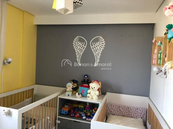 Imagem Apartamento de 75 m² em andar alto, com três quartos sendo uma suíte, sala para dois ambientes e ...