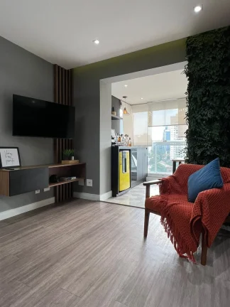 Imagem Cobertura 119 M², 2Q, 1 Suíte, 2 Banheiros, 2 Vagas, Piscina aquecida, Academia, Pet place, Sauna, Sala de pilates e massagem, Salão de festas.