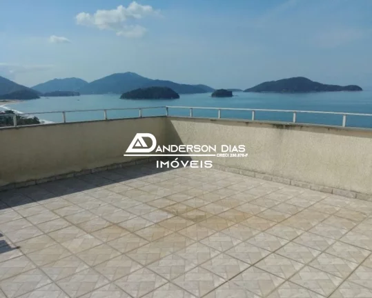 Imagem Apartamento Duplex com 3 dormitórios à venda, 195 m² por R$ 690.000 - Massaguaçu - Caraguatatuba/SP
