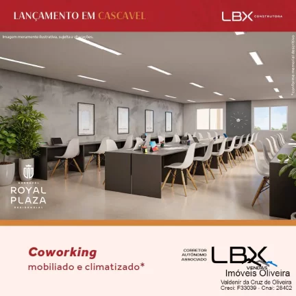 Imagem Apartamentos Edifício Royal Plaza a partir de R$ 381.460,90