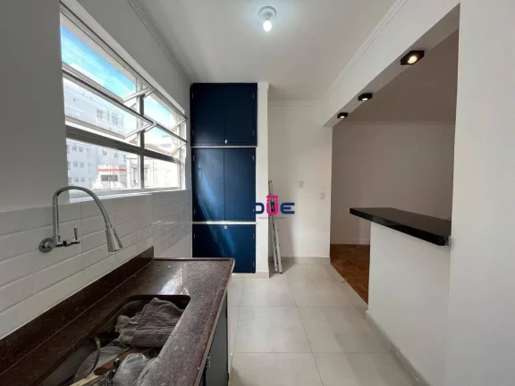 Imagem Apartamento com 1 dormitório à venda, 60 m² por R$ 430.000 - Embaré - Santos/SP