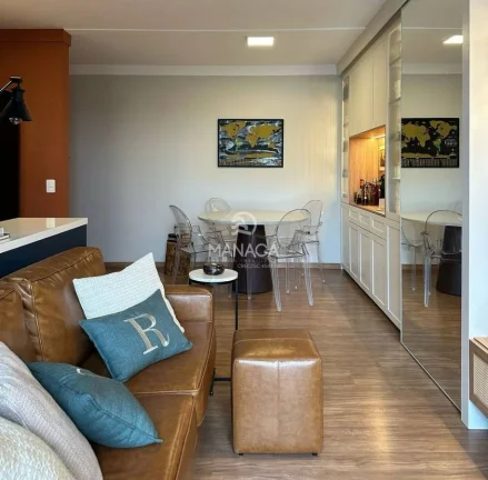 Imagem Apartamento mobiliado com vista mar