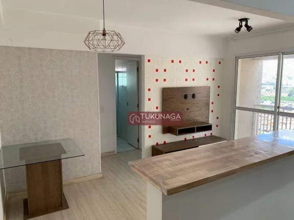 Imagem Apartamento com 2 dormitórios à venda, 47 m² por R$ 335.000,00 - Ponte Grande - Guarulhos/SP