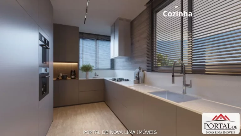 Imagem Apartamentos de Luxo no Gutierrez: 182m² e 188m², 4 Quartos, Área de Lazer Completa e 4 Vagas de Garagem