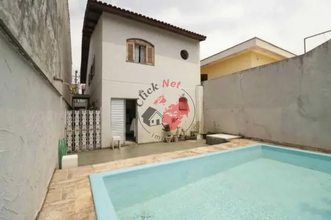Imagem Sobrado à venda com piscina e 3 vagas próximo ao metro São Lucas, bairro Vila Santa Virginia, Vila Ema - Estudo troca por imóvel no litoral