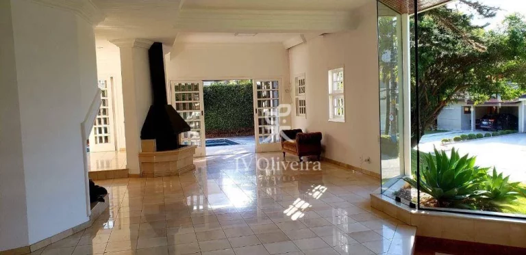 Imagem Sobrado com 4 dormitórios para alugar, 420 m² por R$ 15.000,00/mês - Alphaville 03 - Santana de Parnaíba/SP