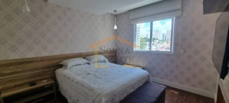 Imagem Apartamento com 129m², dispõe de 3 dormitórios, sendo 3 suites com armários, sala dois ambientes...