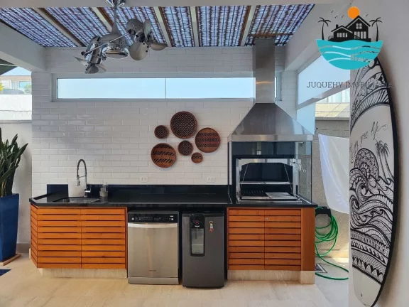 Imagem Casa a Venda juquehy, Aluguel de Temporada, 4 suítes, piscina e churrasqueira privativa, 05 banheiros, máx. 10 pessoas | Juquehy Imobiliária
