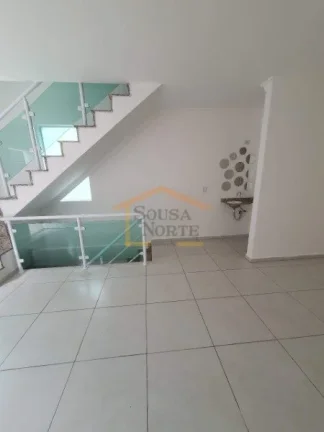 Imagem Sobrado, 108,47m², 3 dormitórios, sendo 1 suíte com varanda privativa e outros 2 dormitórios bem...