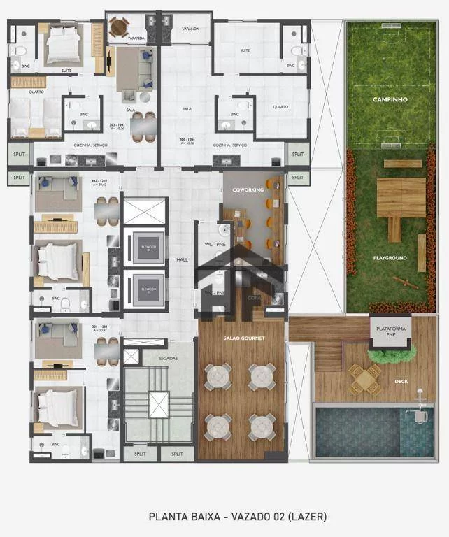 Imagem Apartamento com 1 Quarto à Venda, 30 m² em Parnamirim - Recife