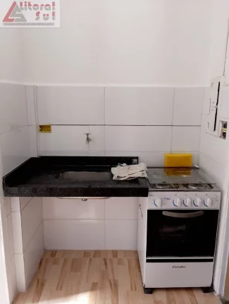 Imagem Apartamento à venda em Praia Grande-SP, 1 quarto, 18m², localizado no bairro Ocian