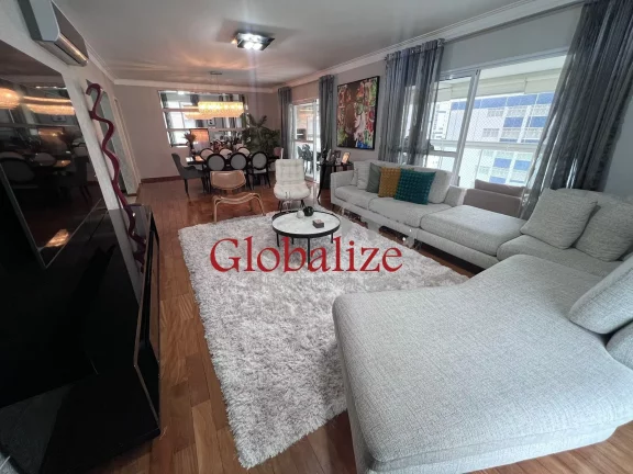 Imagem APARTAMENTO DE ALTO PADRÃO COM 4 DORMITÓRIOS SENDO 2 SUÍTES 3 VAGAS DE GARAGEM E LAZER COMPLETO NO BAIRRO DO EMBARÉ EM SANTOS (SP) POR R$.3.200.000,00