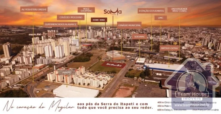 Imagem Apartamento a venda na Vila Mogilar em Mogi das Cruzes SP
