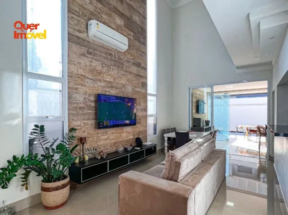 Imagem Imperdível oportunidade: Casa de alto padrão em condomínio no Jardim Cybelli, Ribeirão Preto-SP - 3 quartos, 3 suítes, 3 salas, 5 banheiros, 4 vagas, 190m².
