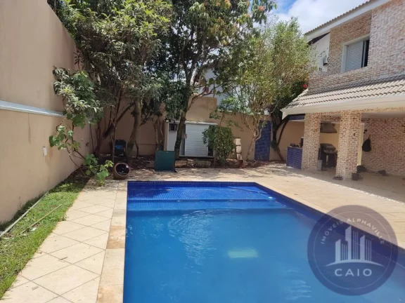 Imagem Casa com 4 dormitórios suítes com aluguel por R$ 18.900,00 - Alphaville/SP