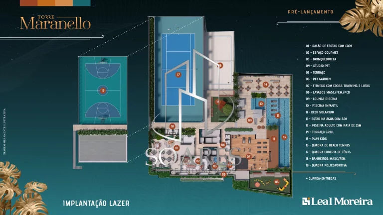 Imagem Torre Maranello: Lançamento no Umarizal! 4 suítes, quintal e lazer completo