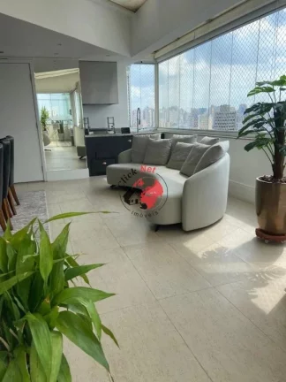 Imagem Cobertura com 3 suítes e 4 vagas para Venda ou Locação no Centro de Santo André