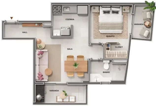 Imagem APARTAMENTO RESIDENCIAL em Rio de Janeiro - RJ, Centro