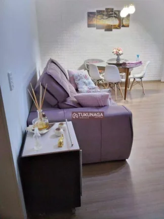 Imagem Apartamento com 3 dormitórios à venda, 76 m² por R$ 490.000,00 - Jardim Nova Taboão - Guarulhos/SP