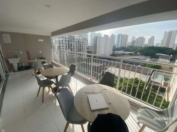 Imagem Apartamento 2 quartos ( 1suíte ) em Santo Amaro- SP - 450 metros da estação